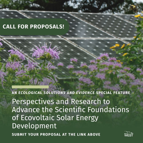 Perspectives and Research to Advance the Scientific Foundations of Ecovoltaic Solar Energy Development (3)