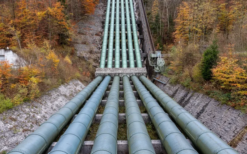 Water Pipeline of Hydroelectric Power Plan