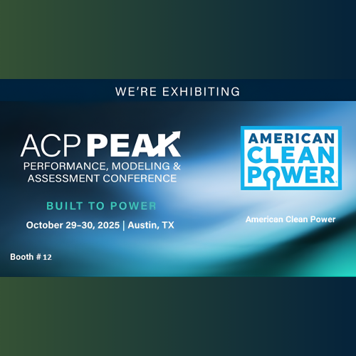 ACP Peak Announcement
