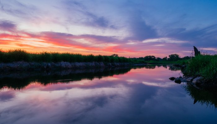 River Sunset